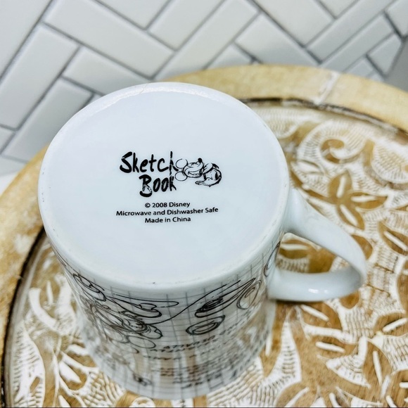 Disney Sketch Book Minnie Mouse Coffee Cup Mug 2008 - Picture 6 of 7